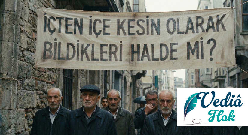 İÇTEN İÇE KESİN OLARAK BİLDİKLERİ HALDE Mİ?