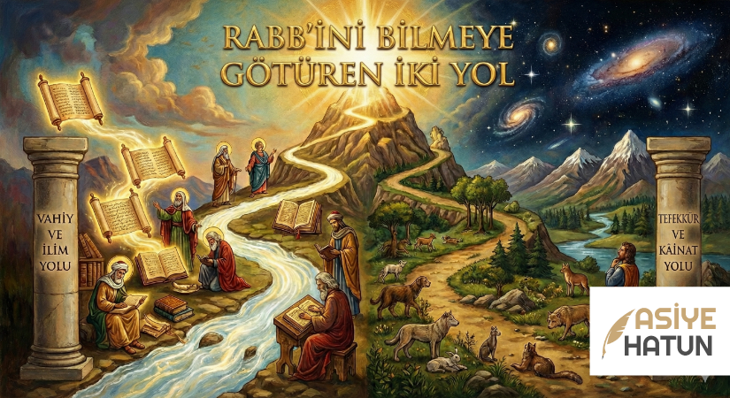 RABB’İNİ BİLMEYE GÖTÜREN İKİ YOL