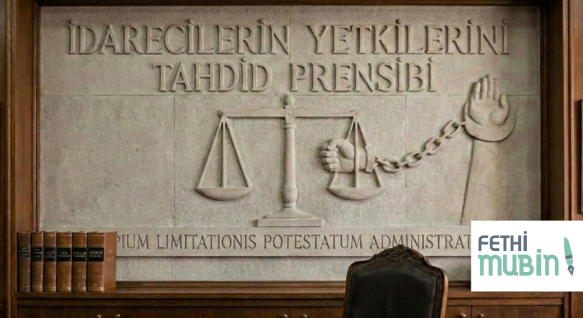 İDARECİLERİN YETKİLERİNİ TAHDİD PRENSİBİ