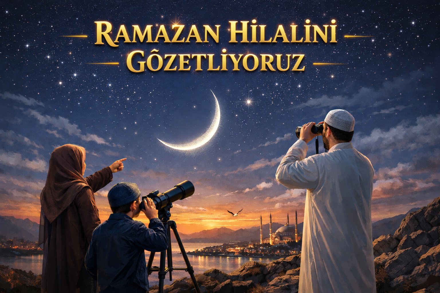 RAMAZAN HİLALİNİ GÖZETLİYORUZ