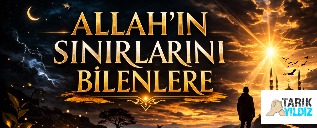 ALLAH’IN SINIRLARINI BİLENLERE
