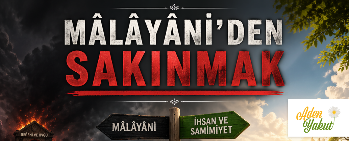 MÂLÂYÂNİ’DEN SAKINMAK