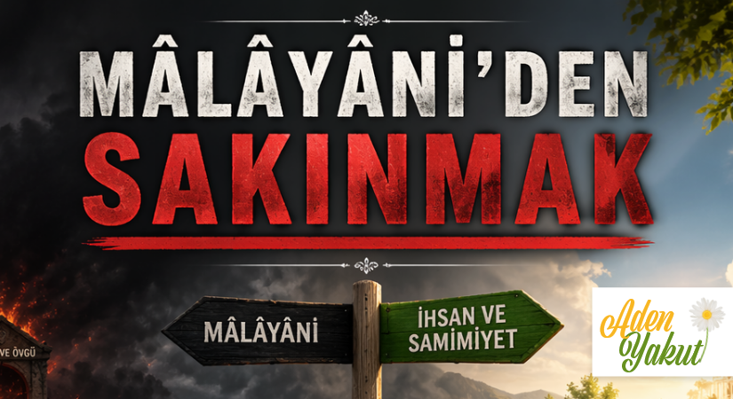 MÂLÂYÂNİ’DEN SAKINMAK