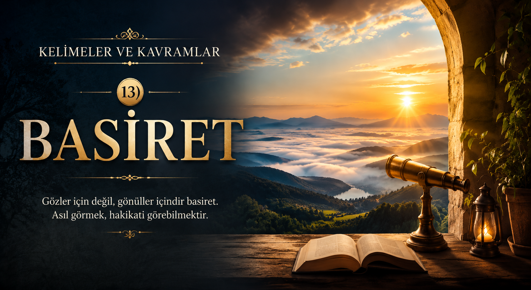 Kelimeler ve Kavramlar | 13) BASİRET