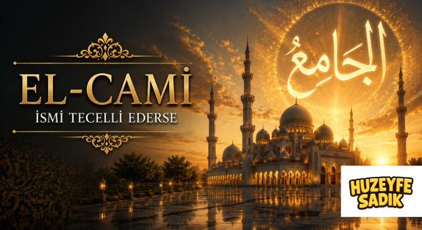 EL-CAMİ İSMİ TECELLİ EDERSE