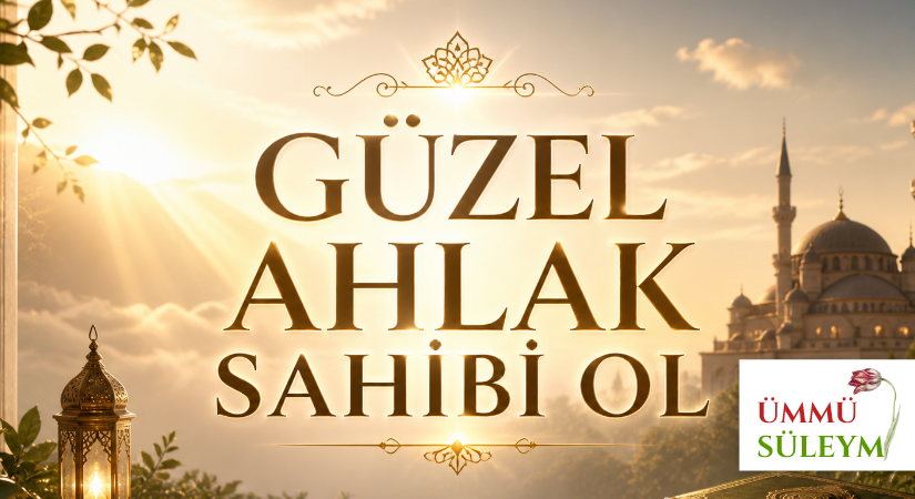 GÜZEL AHLAK SAHİBİ OL