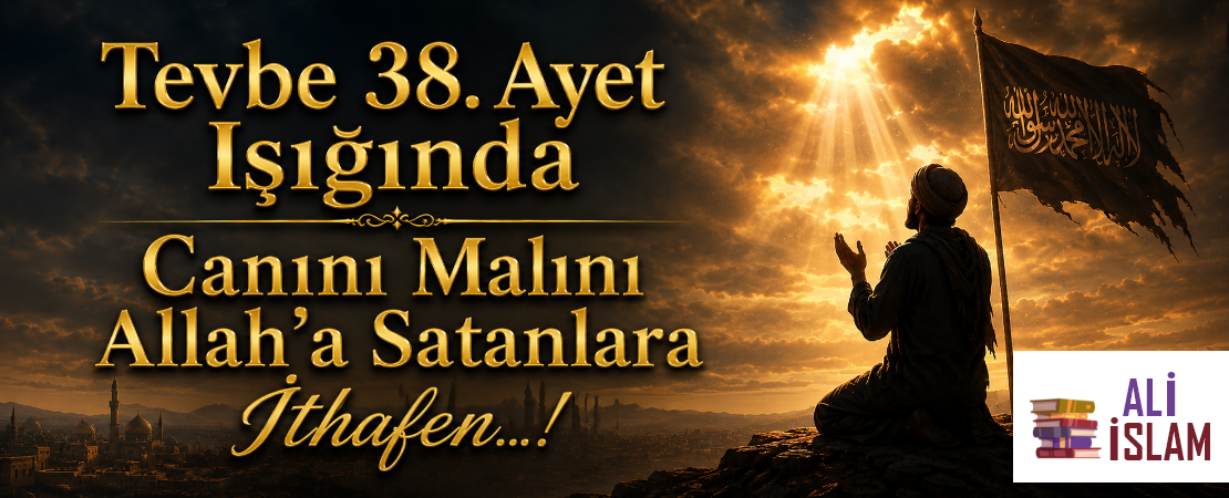 Tevbe 38. Ayet Işığında Canını Malını Allah’a Satanlara İthafen…!