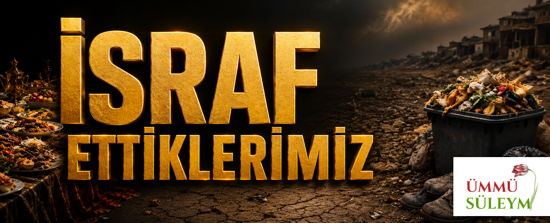 İSRAF ETTİKLERİMİZ