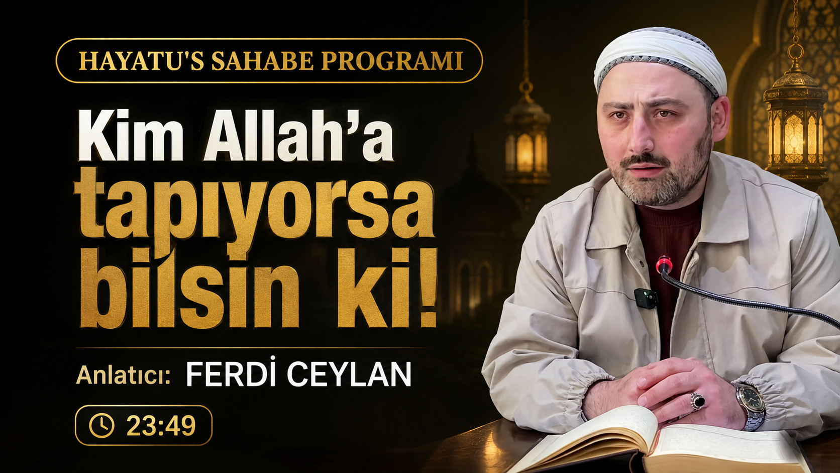 Peygamberimiz Vefat Ettiğinde Medine’de Ne Oldu? | HAYATU’S SAHABE PROGRAMI | Ferdi CEYLAN